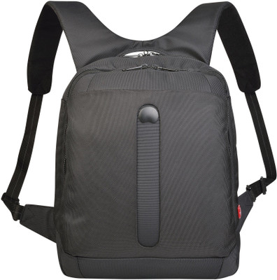 

Delsey 00335560000 BELLECOUR 2 CPT BACKPACK-PC PROT School Bag(Black, 14 inch)