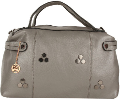 

Moedbuille Grey Polyurethane (PU) Hobo Handbag School Bag(Grey, 10 inch)