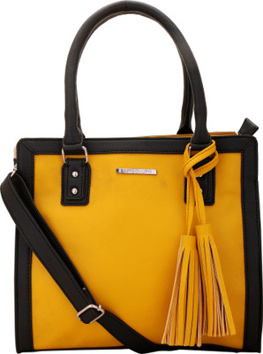 

LAPIS-O- LUPO Lapis-O-Lupo Canary Yellow Handbag Shoulder Bag(Yellow, 12 inch)