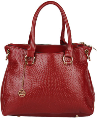 

Moedbuille Maroon Letherette Handbag [MBHB00049] Shoulder Bag(Maroon, 10 inch)