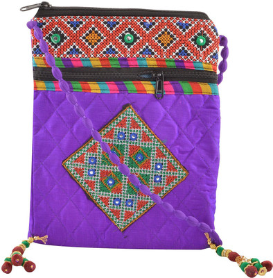 

Art Creation Indo Western Bag Sling Bag(Multicolor, 5 inch)