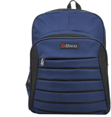 

Bleu School Bag Large (17 Inches) Waterproof School Bag(Blue, Black, 17 Inches)