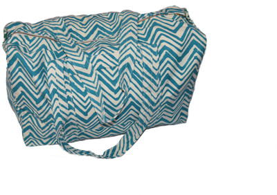 

Raaga Textiles B010 School Bag(White, Light Blue, 5 L)