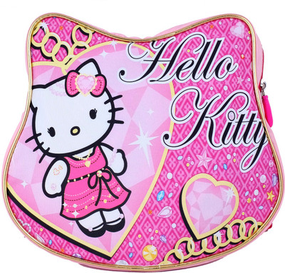 

Super Drool by Gold Cat School Bag(Pink, 12 inch)