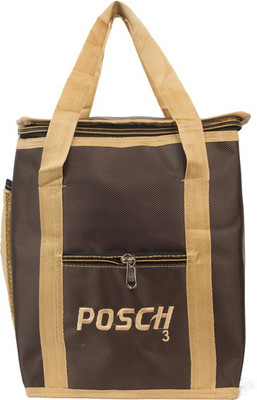 

PoschBags 008 Lunch Bag(Brown, 10 L)