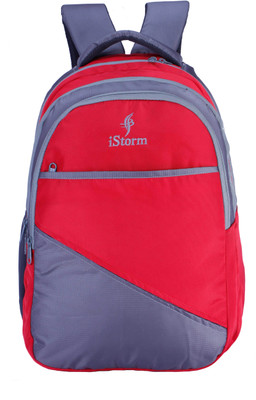 

Istorm Sparrow Red Waterproof School Bag(Red, 18 inch)
