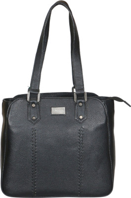 

LEATHER COLLECTION LC0047BLACK Shoulder Bag(Black, 11 inch)