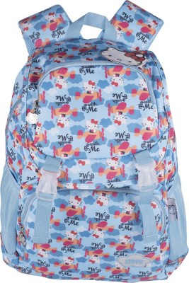 Hello Kitty TWEEN (Secondary 3rd Std Plus) Waterproof School Bag(Blue, 19 inch)