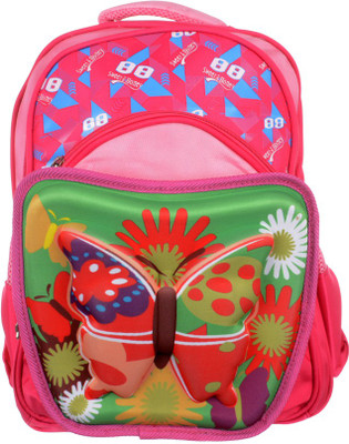 

Moladz Honey Bee School Bag(Pink, Green, 20 L)