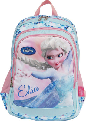 

Frozen Elsa Bag Waterproof School Bag(Blue, 19 inch)