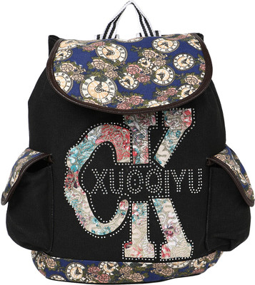

Coash Clock School Bag(Black, 15 inch)