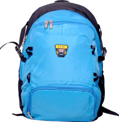 

EXIM Bag321 Sky Blue & Black colour Waterproof Backpack(Blue, 8 L)