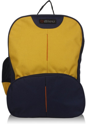 

Bleu School Bag Large Spacious Waterproof Shoulder Bag(Yellow, Blue, 17 inch)