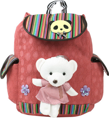 

Coash Soft Toy School Bag(Red, 14 inch)