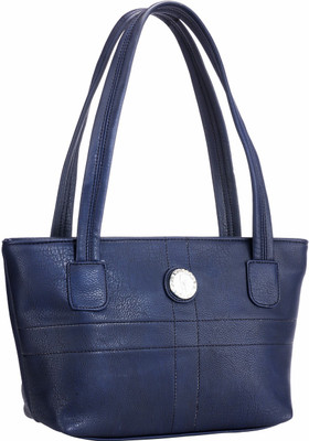 

Contrast Blue Navy Tote Bag BGS005 Waterproof School Bag(Blue, 12 L)