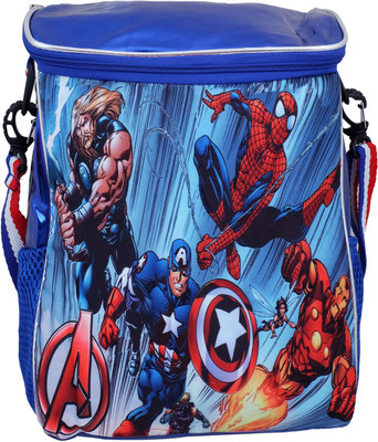 

Super Drool Shiny Multicolour School Bag(Blue, 5 L)