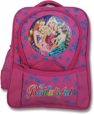 

Funkey SB00003 Waterproof School Bag(Pink, 15 inch)