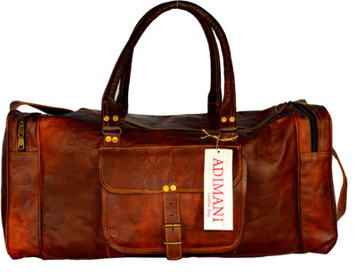 

Adimani Holywod Vintage Weekender(Brown, 20 L)
