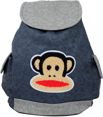 

Super Drool Grey Cute Monkey School Bag(Gray, 5 L)
