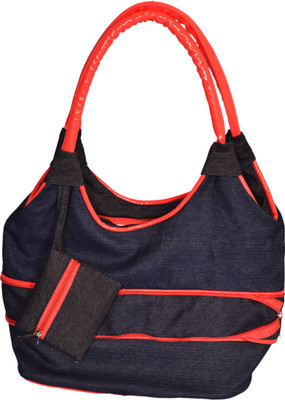 

DEAL ESPECIAL Deal Especial Pink & Blue Stylish Big Women Handbag School Bag(Pink, Blue, 3 L)