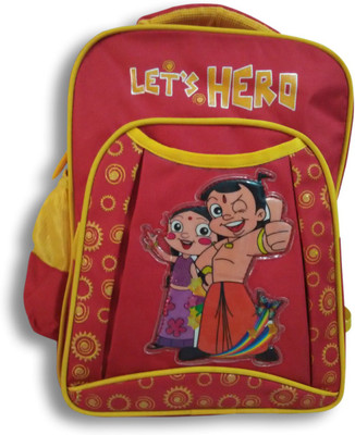 

Funkey SB00005 Waterproof School Bag(Red, 15 inch)