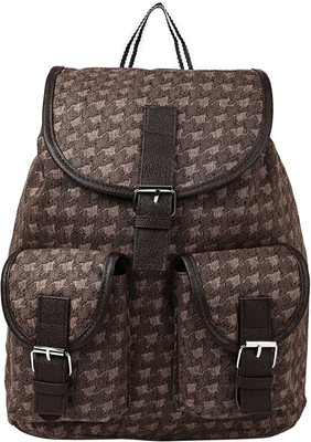 

Coash Self Design School Bag(Brown, 15 inch)