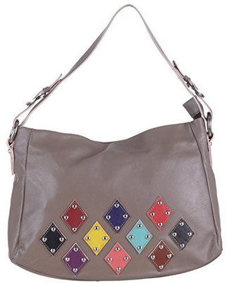 

EUPHORIA GreyLeather08 School Bag(Grey, 5 L)