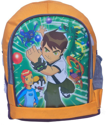 

SEEDLING Ben10 Yellow Waterproof School Bag(Yellow, 15 inch)