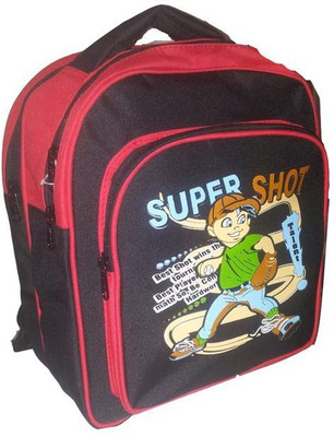 

Apnav 20508Rd School Bag(Red, Black, 6 inch)