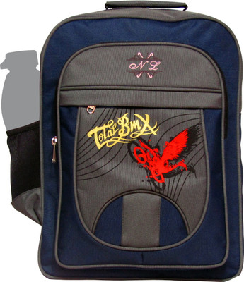 

Nl Bags school bag Waterproof School Bag(Blue, 25 L)