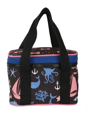 

Kanvas Katha Kanvas Katha Printed Canvas Lunch Bag Lunch Bag(Black, 2 L)