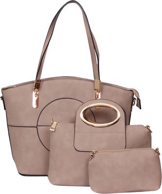 

The Ethnic Wears Designer Shoulder Bag(Beige, 14 inch)