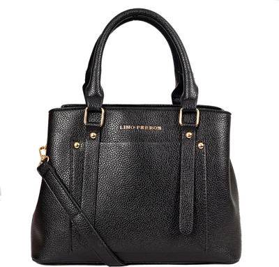 

Lino Perros LWHB02005BLACK Shoulder Bag(Black, 3 L)