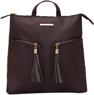 

Lapis O Lupo Lapis-O-Lupo Swart Brown Backpack Backpack(Brown, 10 L)