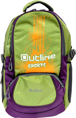 

Outline Outline4 Waterproof Backpack(Purple, Green, 25 L)