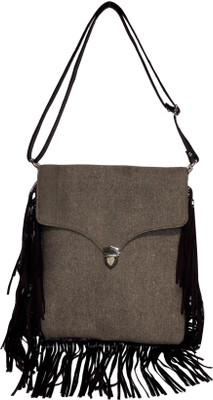 

Spice Art Spice Art Grey Denim Handbag Shoulder Bag(Grey, 10 inch)