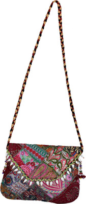 

Art Creation NBAG013 Sling Bag(Multicolor, 5 inch)