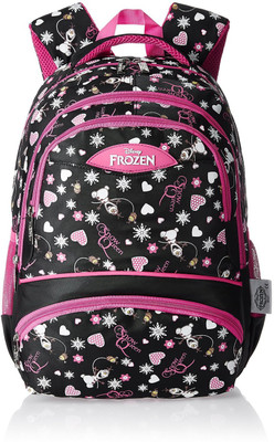 

Frozen MBE-WDP0463 Waterproof School Bag(Pink, Black, 19 inch)