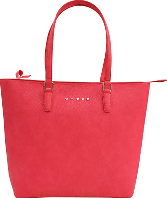 

Cross Andorra Vertical Tote Bag School Bag(Pink, Grey, 10 inch)