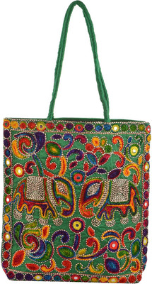 

Art Creation Ethnic Traditional Bag Shoulder Bag(Multicolor, 5 inch)