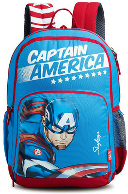 

Skybags Sb Marvel Champ Cap-Am 01 Blue School Bag(Multicolor, 27 L)