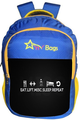 

Star NV Bags star1 bluebag0768 School Bag(Blue, 32 L)