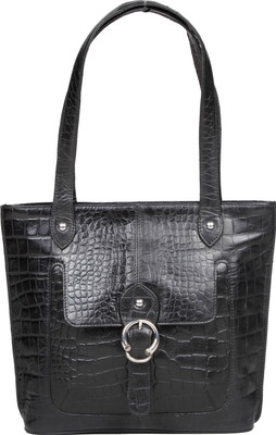 

Kara Novak Croco Waterproof Multipurpose Bag(Black, 5 inch)