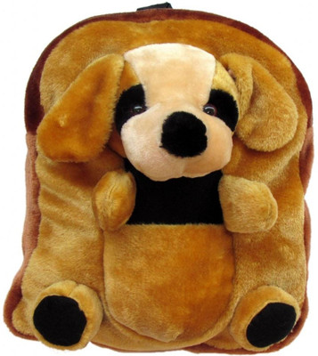 58% OFF on Tickles Puppy School Backpack School Bag(Brown, 14 inch)