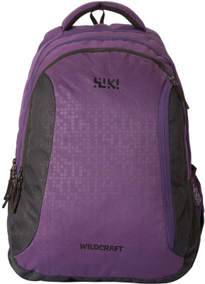 

Wiki by Wildcraft Bricks 6 Waterproof School Bag(Purple, 42 L)