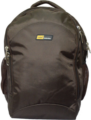 

Yark Cool Collection Waterproof Backpack(Brown, 17 inch)