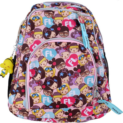 

Super Drool Sleek & Shine Pink School Bag(Multicolor, 12 inch)
