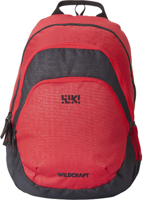 

Wiki Bricks 2 Waterproof School Bag(Red, 29 L)
