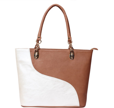 

Star India Starindia01 Shoulder Bag(White&Tan, 5 inch)