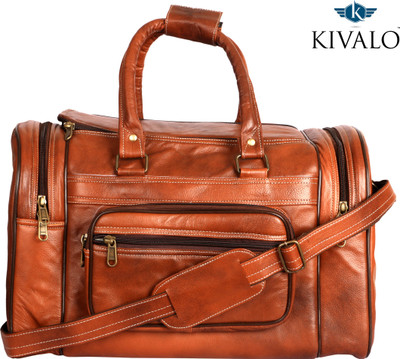 

Kivalo Original Leather Multipurpose Bag(Brown, 9 L)